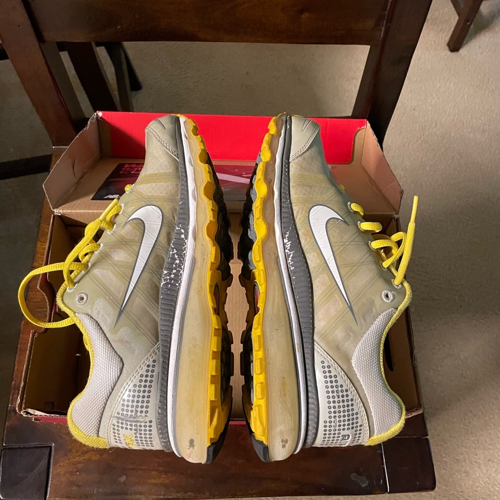Nike Gray and Yellow Sneakers